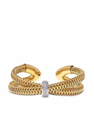 Roberto Coin bracelet Primavera en or 18ct serti de diamants