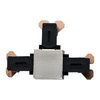 SG Zip T-stuk koppeling spanningsrail geb. staal 230V 3043