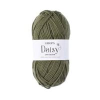 Drops Daisy Uni Colour 017 Moss Green - thumbnail