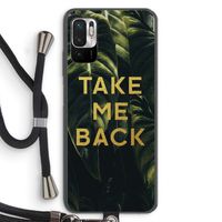 Take me back: Xiaomi Redmi Note 10 5G Transparant Hoesje met koord