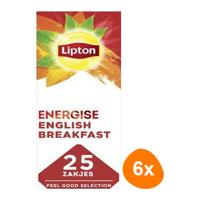 Lipton - Feel Good Selection English Breakfast Thee - 6x 25 zakjes