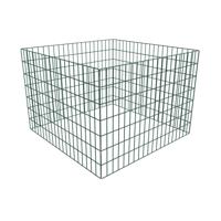 VidaXL Compostbak vierkant 100x100x70 cm mesh VidaXL Compostbak vierkant 100x100x70 cm mesh