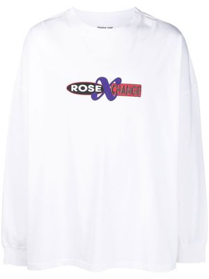 Martine Rose t-shirt à logo imprimé - Blanc