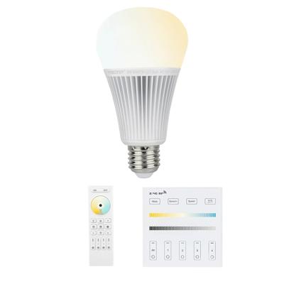 Dual White LED lamp set met afstandsbediening 9W E27