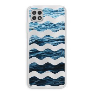 Oceaan: Samsung Galaxy A22 4G Transparant Hoesje