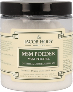 Jacob Hooy Pure Powder MSM Poeder