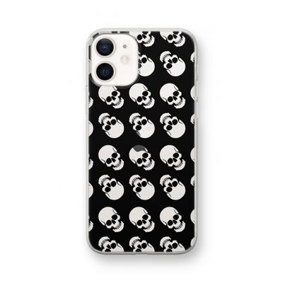Musketon Skulls: iPhone 12 mini Transparant Hoesje
