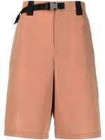 Jacquemus short Le short Meio à taille ceinturée - Marron