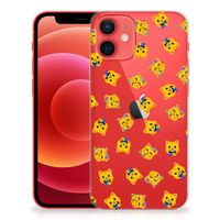 TPU bumper voor iPhone 12 Mini Katten Emojis