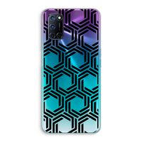 Geometrisch patroon: Oppo A72 Transparant Hoesje