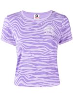 AAPE BY *A BATHING APE® t-shirt à logo imprimé - Violet