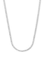 Hatton Labs collier en argent sterling serti de cristaux