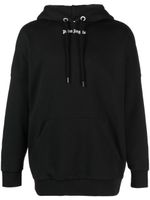 Palm Angels hoodie à logo imprimé - Noir