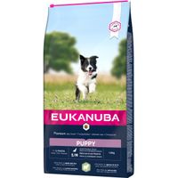 Eukanuba Puppy Small Medium met lam & rijst hondenvoer 2 x 12 kg - thumbnail
