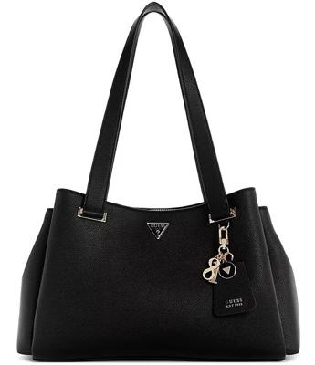 Guess Evie Girlfriend Carryal Handtas Dames Zwart - Maat One Size - Kleur: Zwart | Soccerfanshop