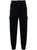 Tommy Hilfiger corduroy tapered cargo trousers - Bleu