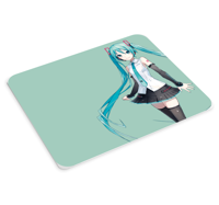 Muismat anime Blauwharig meisje