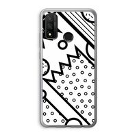 Pop Art #4: Huawei P Smart (2020) Transparant Hoesje