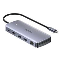 UNITEK ACTIEVE HUB USB-C 10GBPS, M.2, HDMI, PD 100W