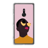 Yellow glasses: Sony Xperia XZ2 Transparant Hoesje