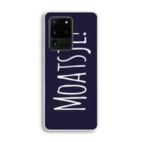 Moatsje!: Samsung Galaxy S20 Ultra Transparant Hoesje