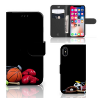 Apple iPhone X | Xs Wallet Case met Pasjes Sports