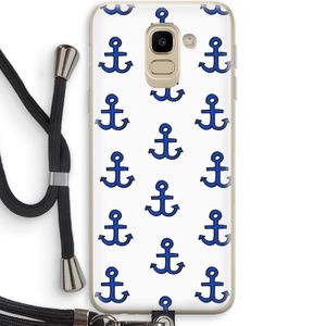 Ankers: Samsung Galaxy J6 (2018) Transparant Hoesje met koord