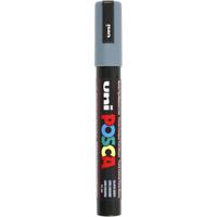 Uni-Posca Posca marker, afm pc-5m, lijndikte 2,5 mm, medium, slate grey, 1 stuk