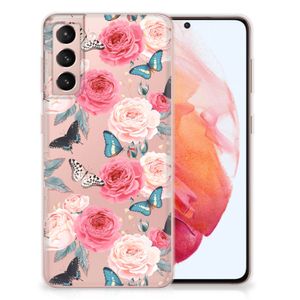 Samsung Galaxy S21 TPU Case Butterfly Roses
