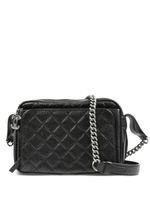 CHANEL Pre-Owned sac porté épaule matelassé à losanges (2016) - Noir