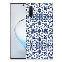 Samsung Galaxy Note 10 Plus TPU Case Flower Blue