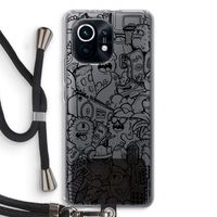 Vexx Black City : Xiaomi Mi 11 Transparant Hoesje met koord