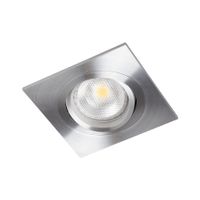 BR0007 LED-inbouwarmatuur Vierkant draai-/kantelbaar GU10-fitting Aluminium