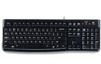 Logitech K120 Corded Keyboard toetsenbord USB QWERTY Scandinavisch Zwart - thumbnail