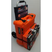 Paslode Combi Xi 2-in-1 gasnagelapparaat incl. 2 dozen nagels - trolley - accu - lader en gaspatroon