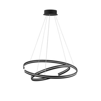 Lyora Zwarte hanglampTorrente rond - 9392012