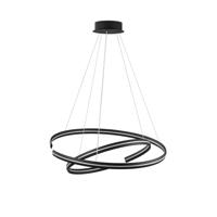 Lyora Zwarte hanglampTorrente rond - 9392012