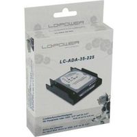 LC-Power LC-ADA-35-225 drive bay panel 2,5/3,5" Bezelplaat Zwart - thumbnail