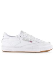 Reebok Reebok - Club C 85 white/light grey/gum Wit Leer Lage sneakers Dames - thumbnail