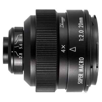 Zhongyi Mitakon 20mm F/2.0 4.5X Super Macro MFT