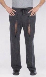 Ronwear Classic broek grijs man maat L (1 st)