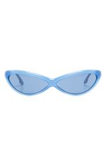 Kiko Kostadinov lunettes de soleil Nisse à monture papillon - Bleu