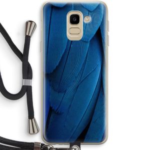 Pauw: Samsung Galaxy J6 (2018) Transparant Hoesje met koord