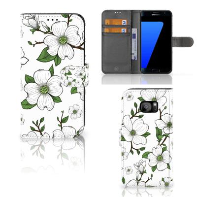 Samsung Galaxy S7 Edge Hoesje Dogwood Flowers Samsung Galaxy S7 Edge Hoesje Dogwood Flowers