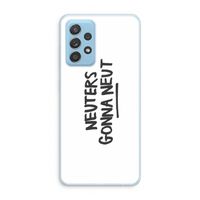 Neuters: Samsung Galaxy A73 Transparant Hoesje Neuters: Samsung Galaxy A73 Transparant Hoesje