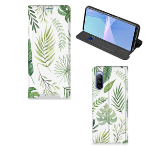 Sony Xperia 10 III Smart Cover Leaves