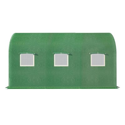 Viking Choice Tuinkas vervangingszeil - 2x3,5M - groen PE-folie Viking Choice Tuinkas vervangingszeil - 2x3,5M - groen PE-folie