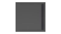 Xenz Easy-Tray douchebak 100x100x5cm zwart mat - thumbnail
