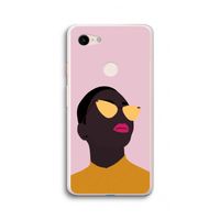 Yellow glasses: Google Pixel 3 XL Transparant Hoesje