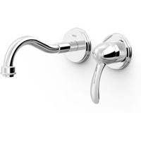 Wastafelkraan Tres Clasic | Inbouw | Mengkraan | Incl.Inbouwdeel | Vintage | Chroom